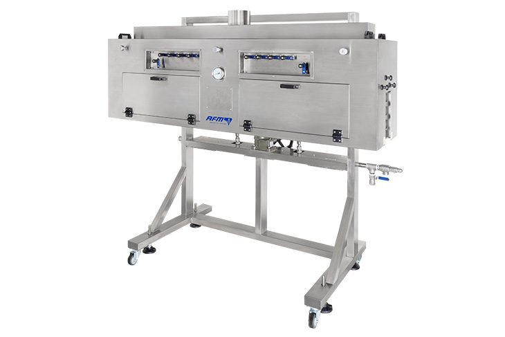 The WSN Series Steam Heat Tunnel for Shrink Sleeve Labeling 