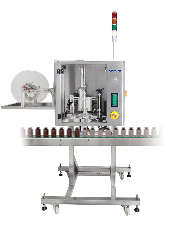 The LX-100 Shrink Sleeve Label and Tamper Evident Band Applicator