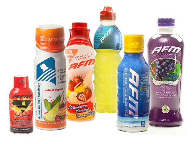 Products with shrink sleeve labels