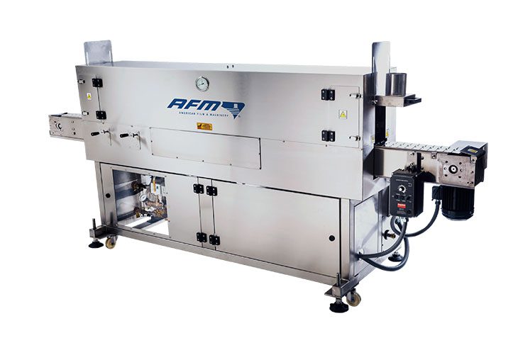 The WSN-GEN S Steam Heat Tunnel For Shrink Sleeve Labeling