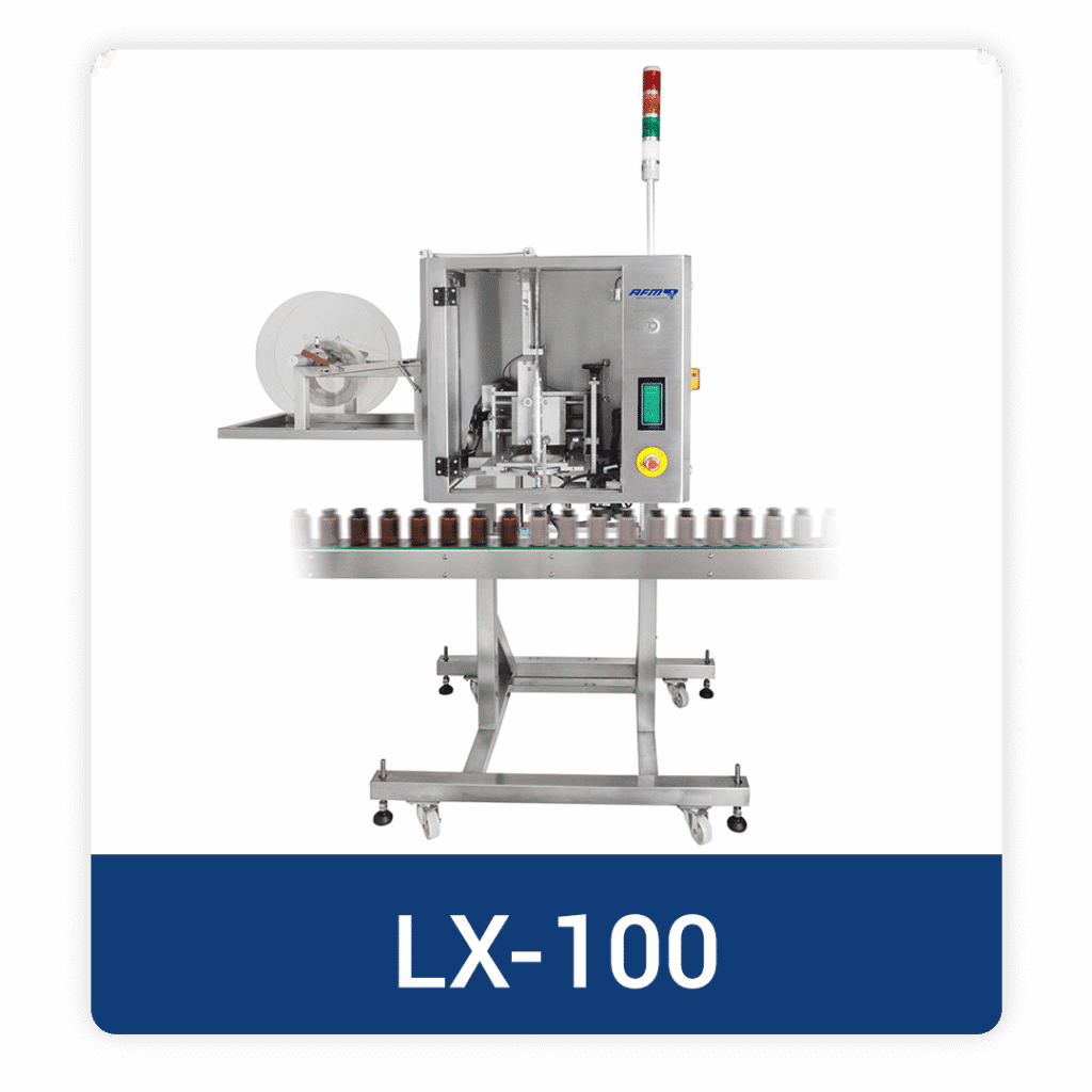 The LX-100 Shrink Sleeve & Tamper-Evident Band Applicator