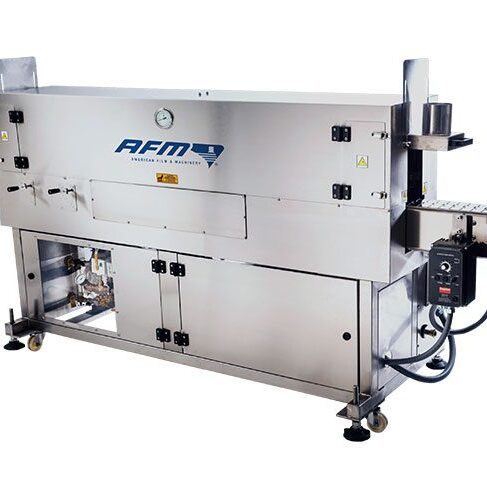The WSN-GEN S Steam Heat Tunnel For Shrink Sleeve Labeling